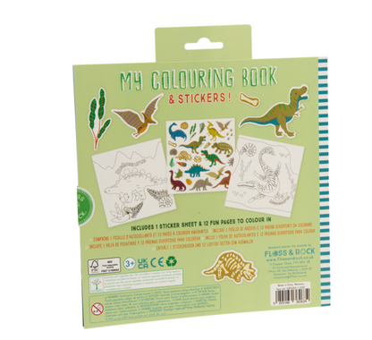 Scribble Sniffs My Colouring Book – Dinosaur