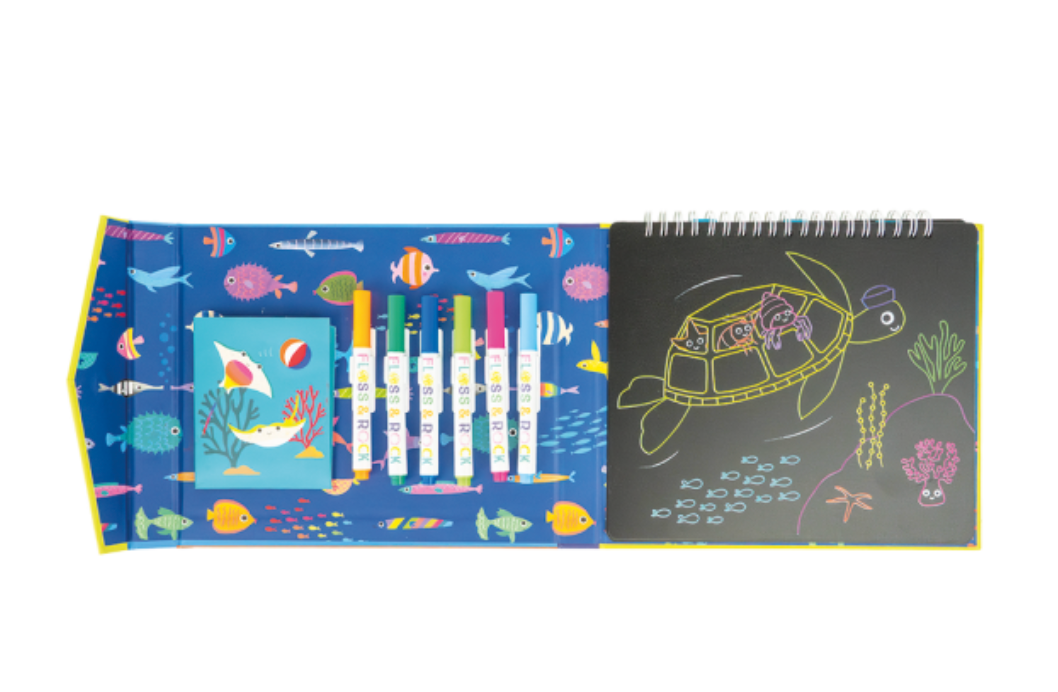 Cuaderno de bocetos de pizarra – Océano