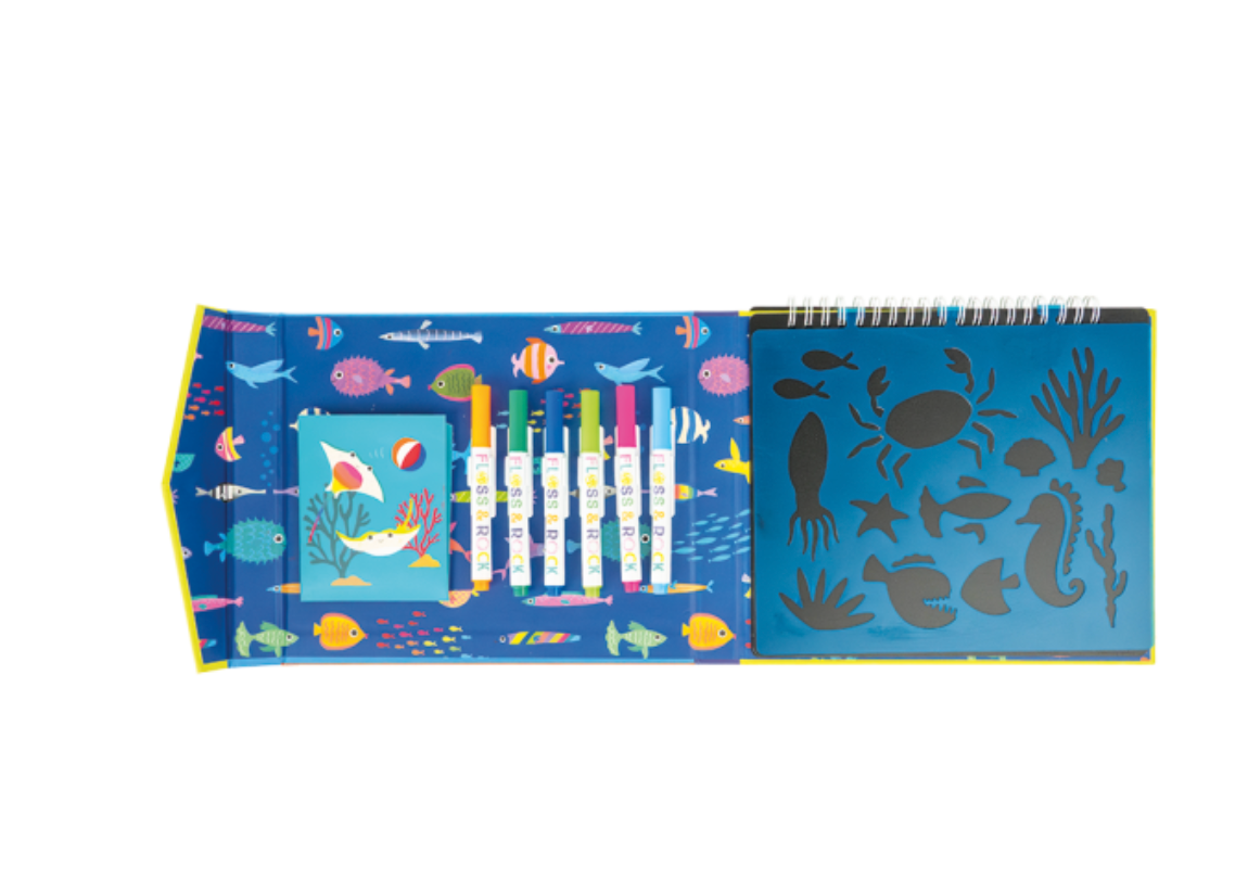 Cuaderno de bocetos de pizarra – Océano