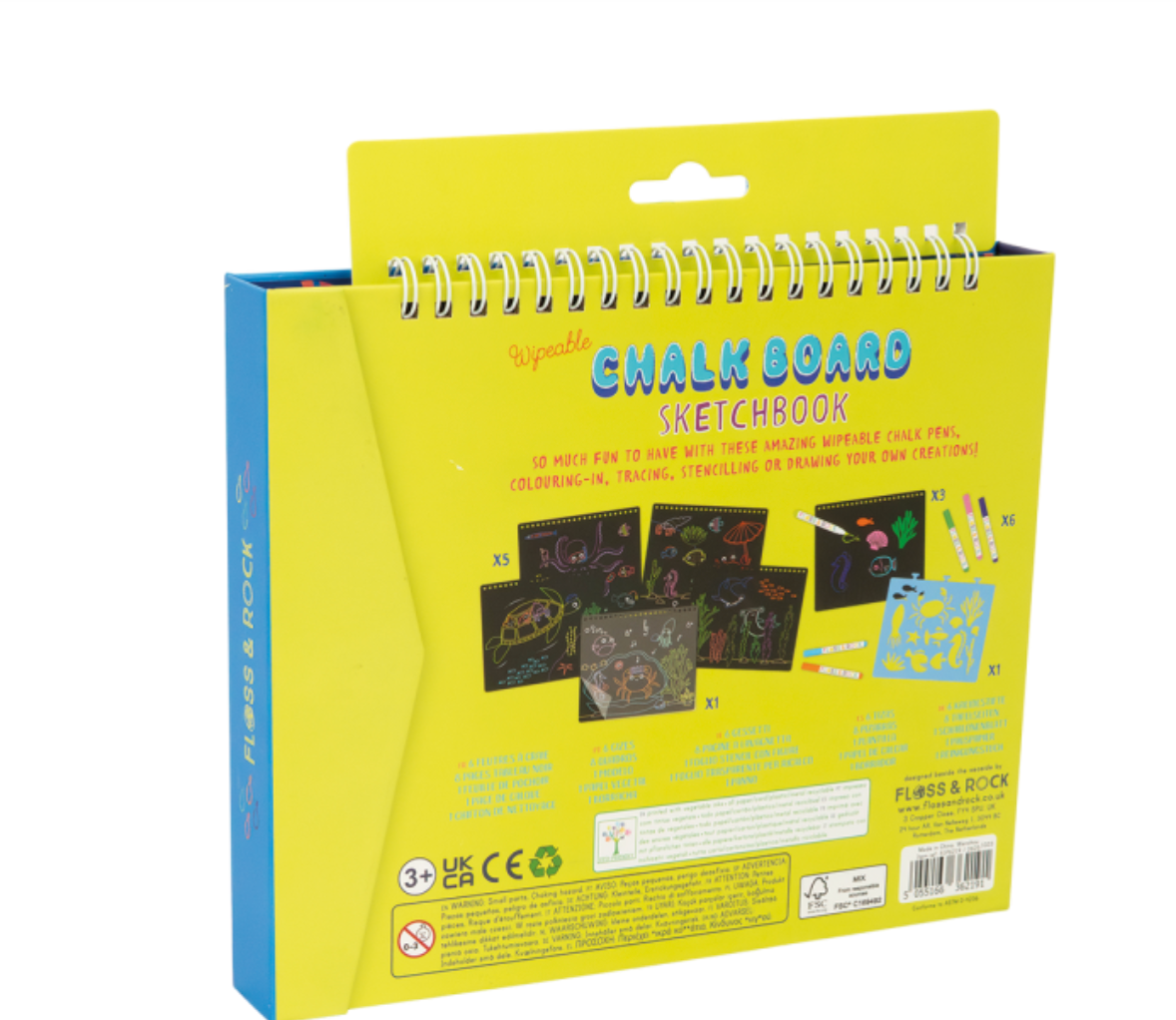 Cuaderno de bocetos de pizarra – Océano