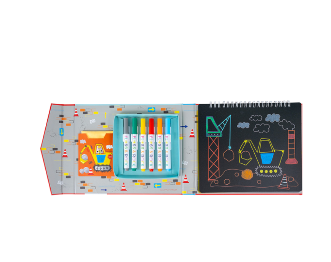 Pizarra & Block de Dibujo – Construcción
