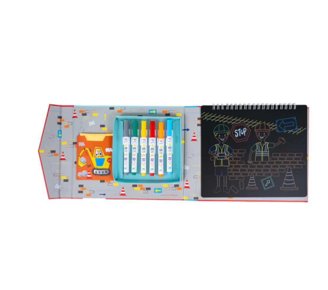 Pizarra & Block de Dibujo – Construcción
