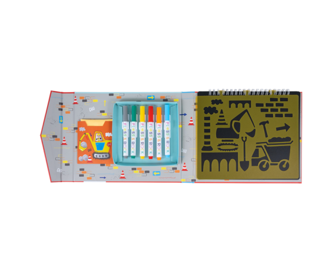 Pizarra & Block de Dibujo – Construcción
