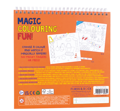 Cuaderno Mágico para Colorear – Construcción
