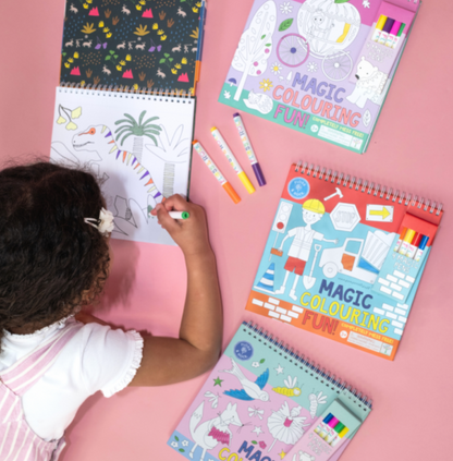 Cuaderno Mágico para Colorear – Construcción