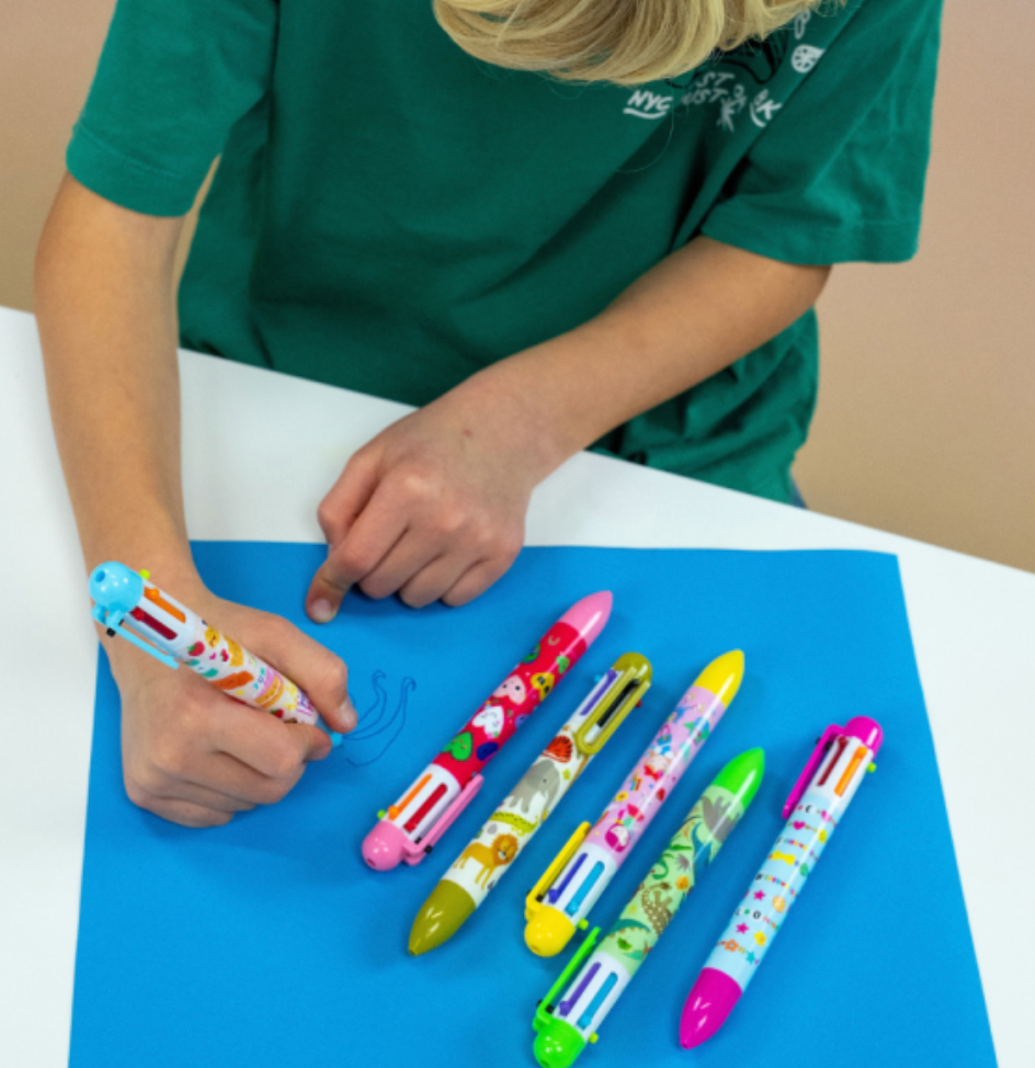Bolígrafo de seis colores – Dulces delicias