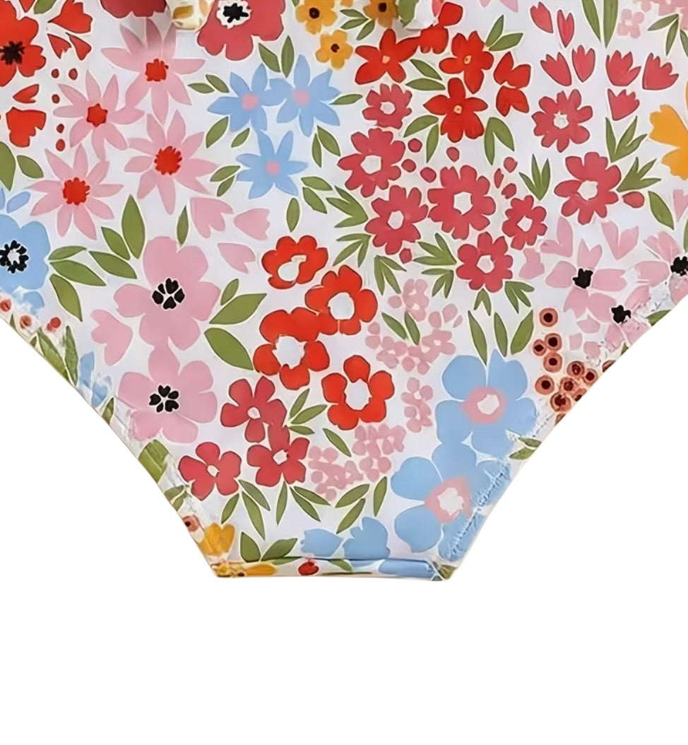 Traje de Baño Florecitas