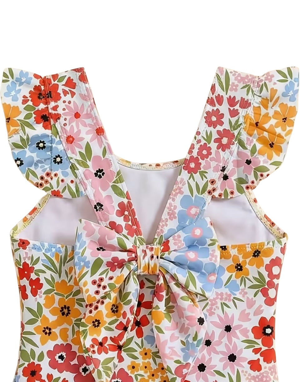 Traje de Baño Florecitas