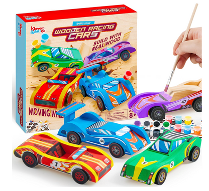 Klever Kits  de Madera para Coches de Carreras