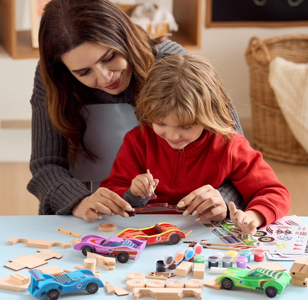 Klever Kits  de Madera para Coches de Carreras