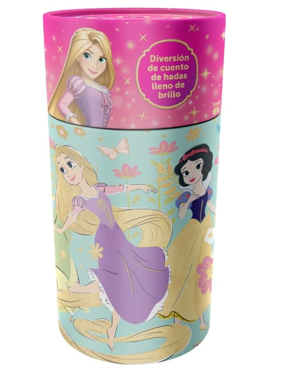 Rompecabezas Infantil Princesas Cilindro