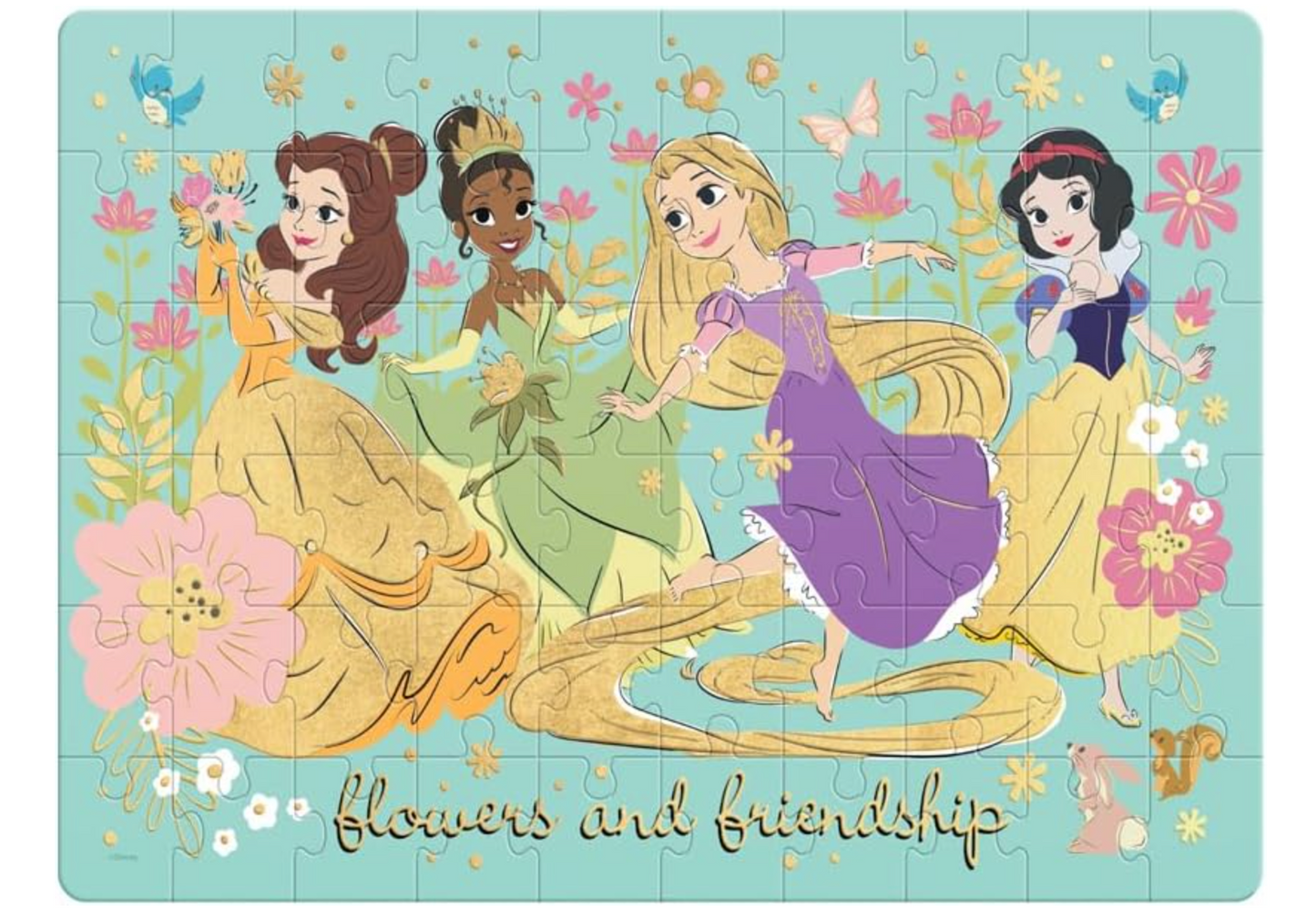 Rompecabezas Infantil Princesas Cilindro