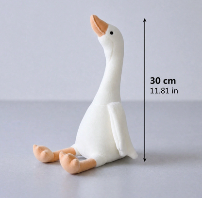 Muñeco Peluche Patito  Blanco Bebé