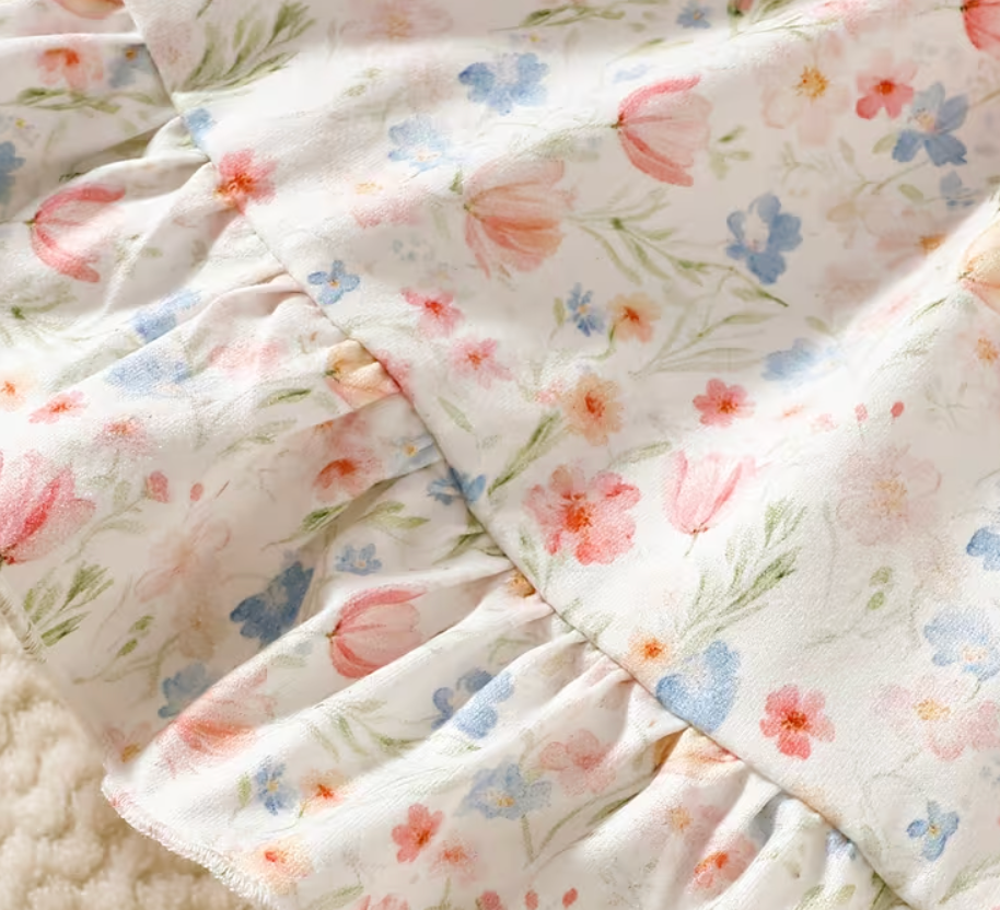 Vestido Camisola Floral Bebé
