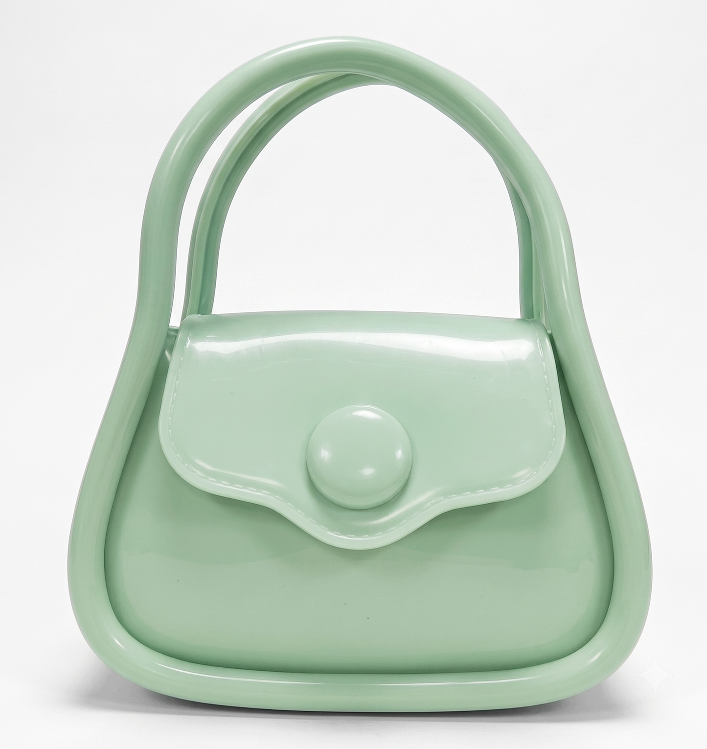 Bolso Bandolera Gelatina Verde