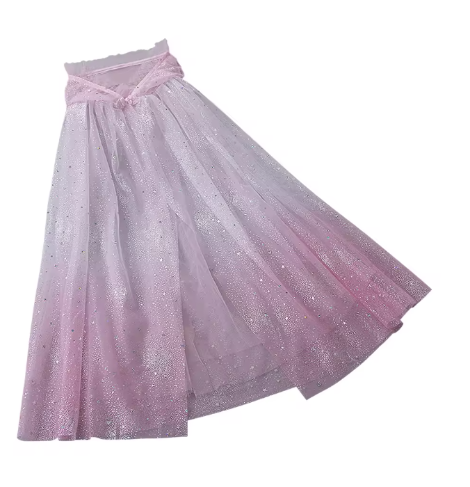 Capa de Malla Princesa Rosa