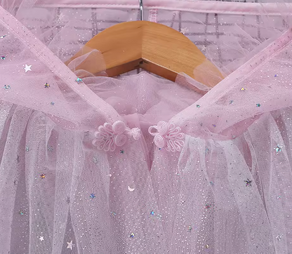 Capa de Malla Princesa Rosa