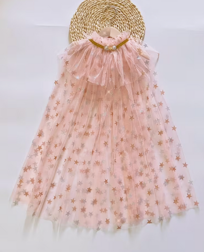 Capa de Princesa Hada Estrellas