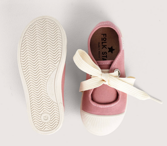 Tenis Agujeta Rosa Niña
