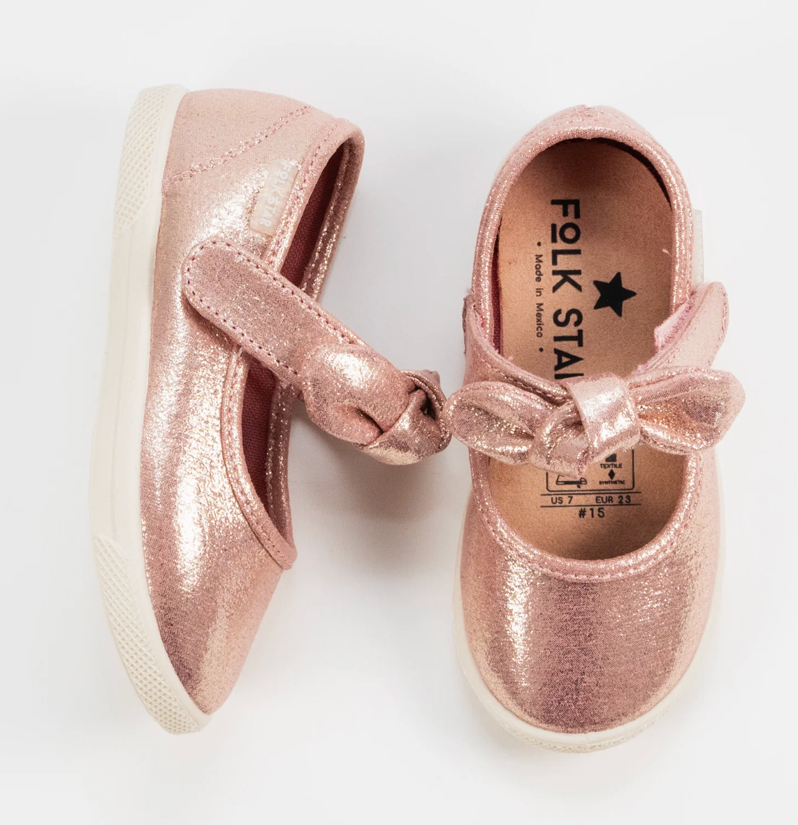 Flats Rosa Niña Mercedes Makeup