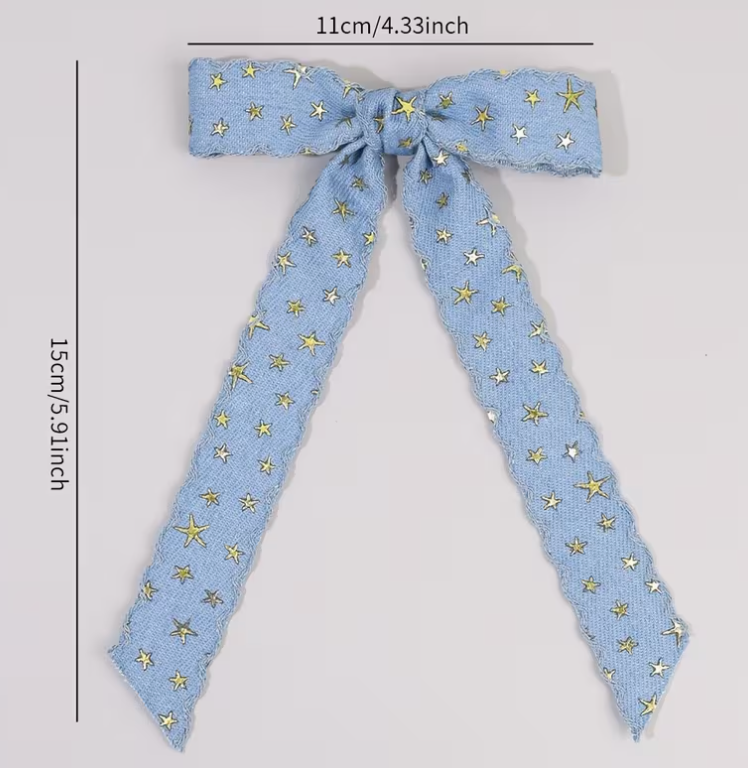 Moño Estrella Azul