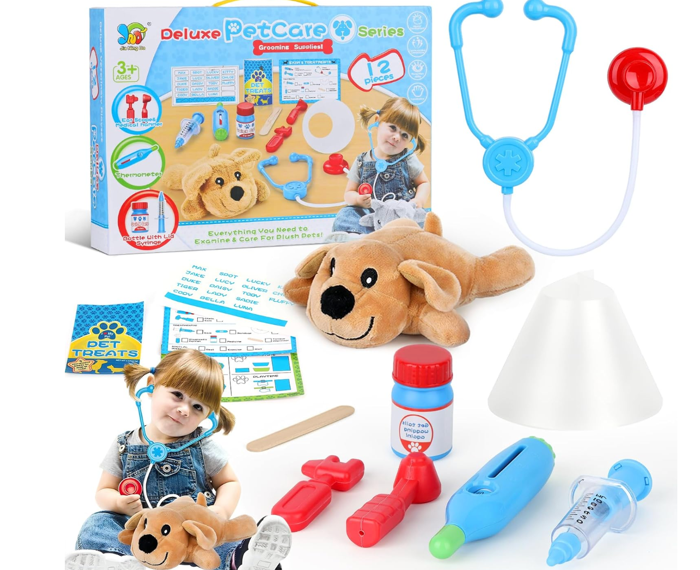 Kit Veterinario con Cachorro de Peluche