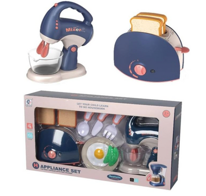 Juego de Cocina, Licuadora y Tostador