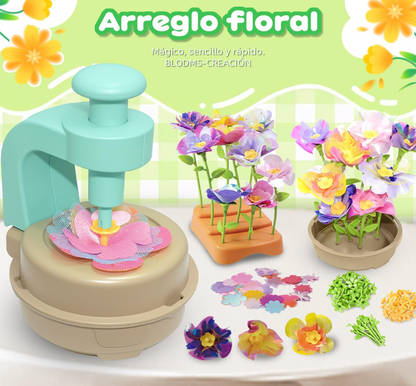 Maquina para Hcer Ramo de Flores de Tela