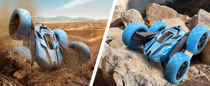 Carro de Control Remoto Acrobacias 360° Doble Cara