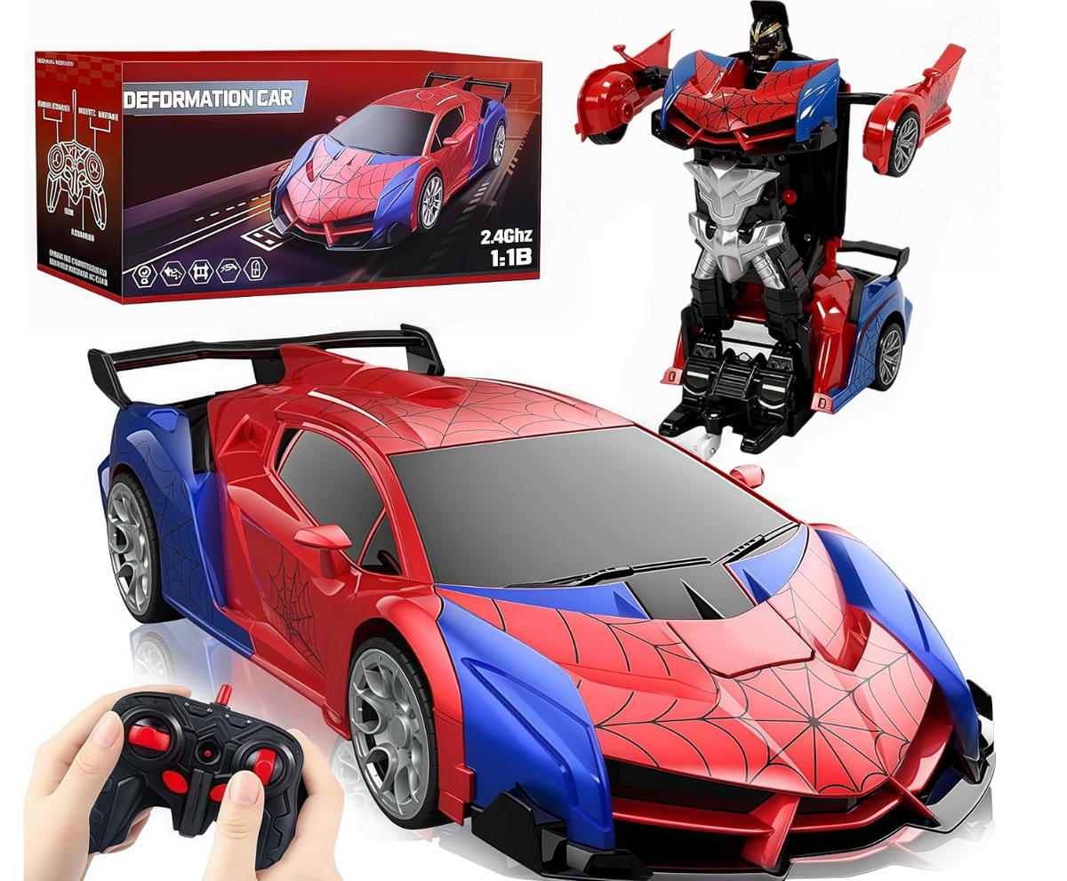 Carro Transformable de Control Remoto Araña