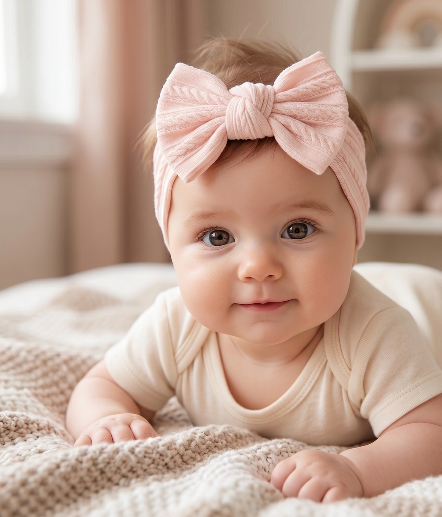 Tiara con Relieve para Bebe