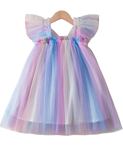 Vestido con Alas de Mariposa