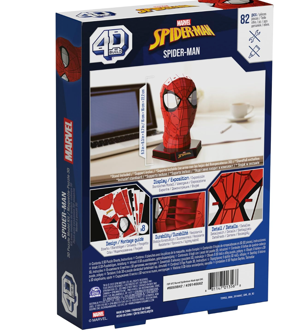 Rompecabezas 3D Spider-Man 82 Piezas
