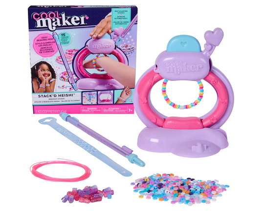 Cool Maker Taller de Pulseras Stack'd Heishi