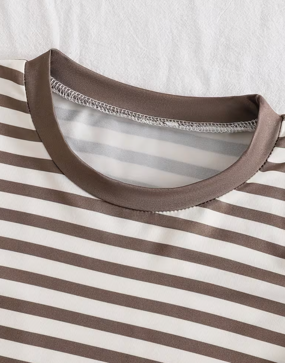 Conjunto Peto Manga Larga Café
