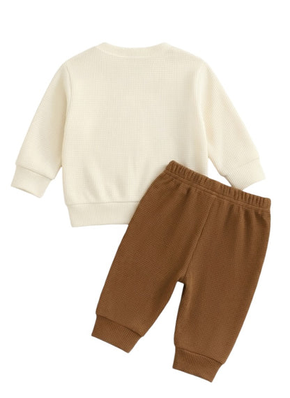 Conjunto Vuelta al Cole Albaricoque