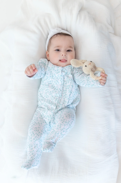 Pijama Mon Nene Green Leaves