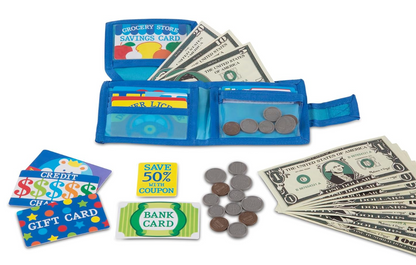 Melissa & Doug Billetera para Simular-Hacer-Gastos