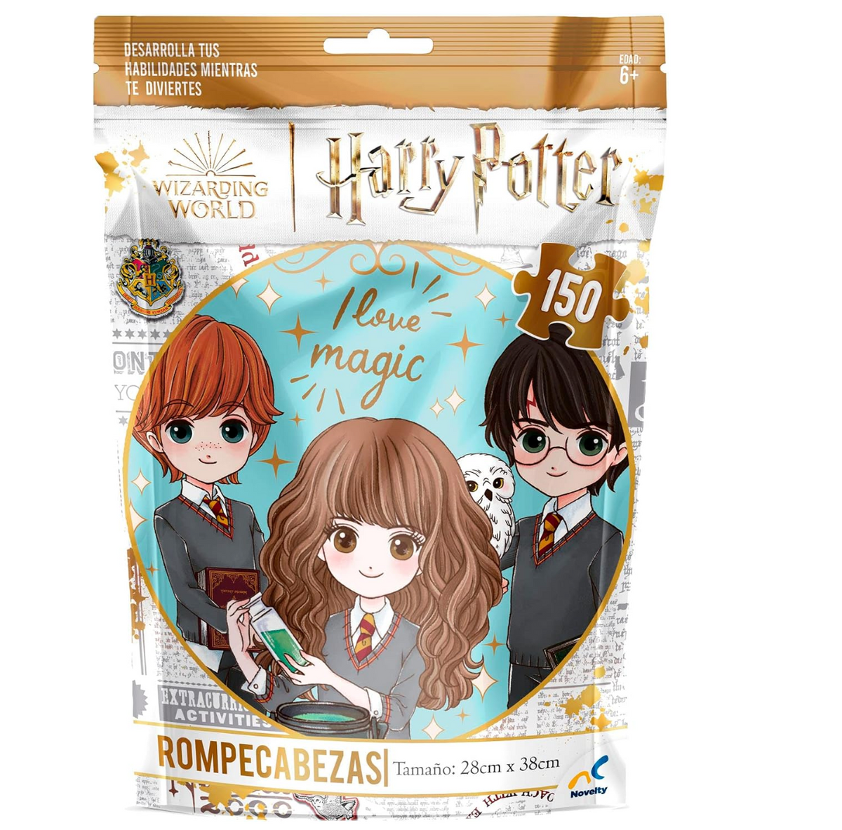 Rompecabezas Harry Potter 150 Piezas Novelty Warner