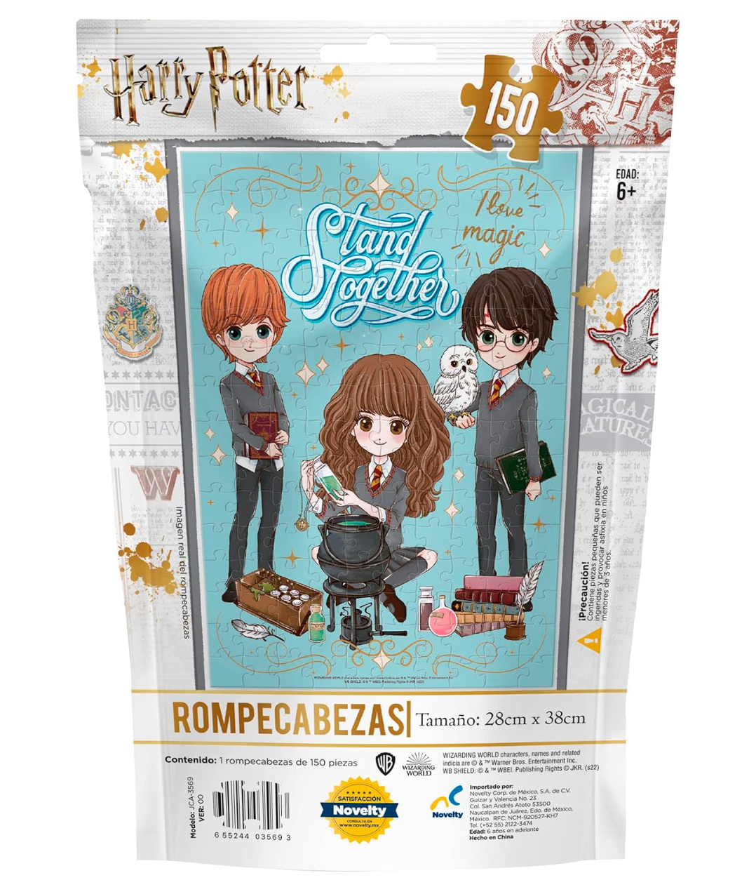 Rompecabezas Harry Potter 150 Piezas Novelty Warner