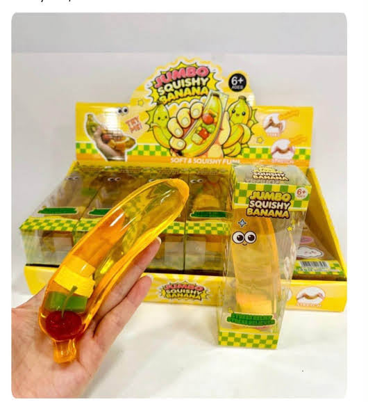Plátano Vaselina Frutas Squishy