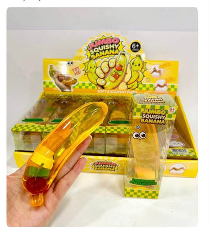 Plátano Vaselina Frutas Squishy
