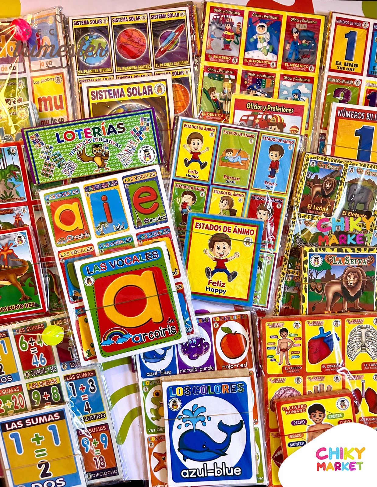 Loteria Didactica CHIKY MARKET