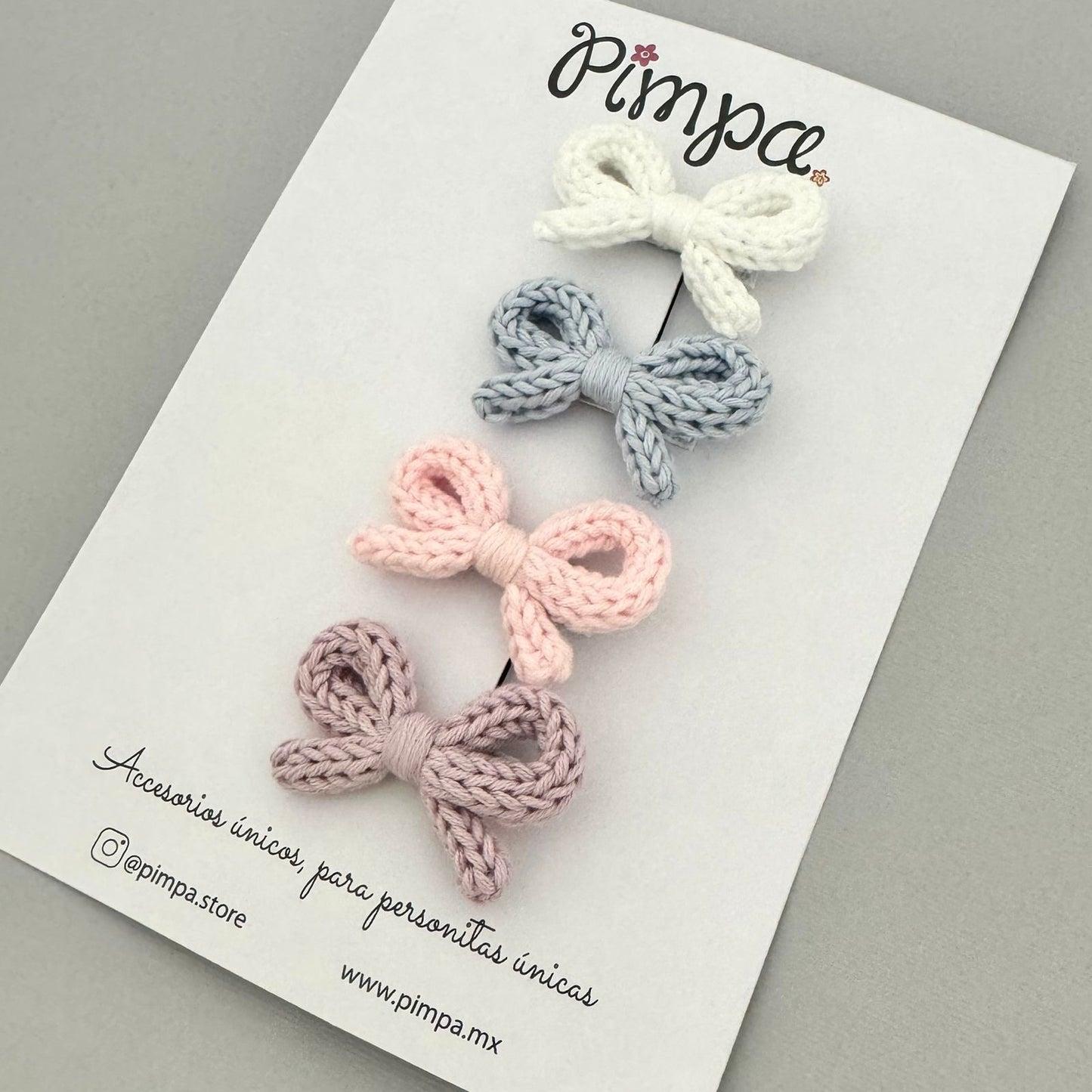 Mini Micaela - set de 4 pincitas 3cm