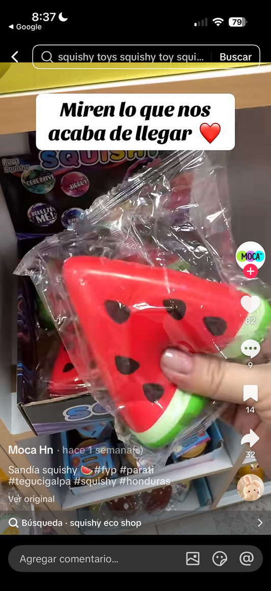 Sandía Squishy