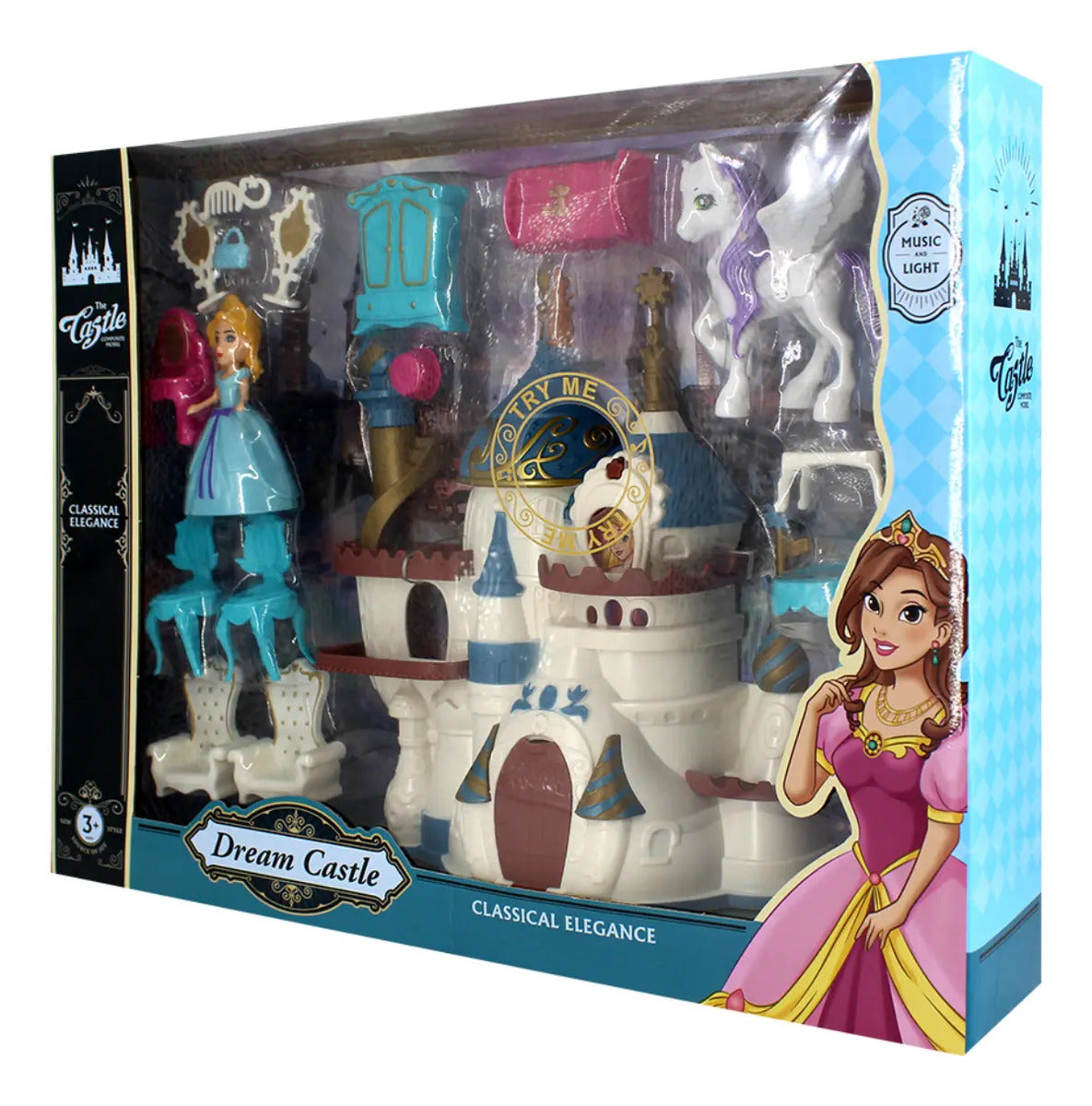 Castillo de Princesa Dream Castle con Luz y Música