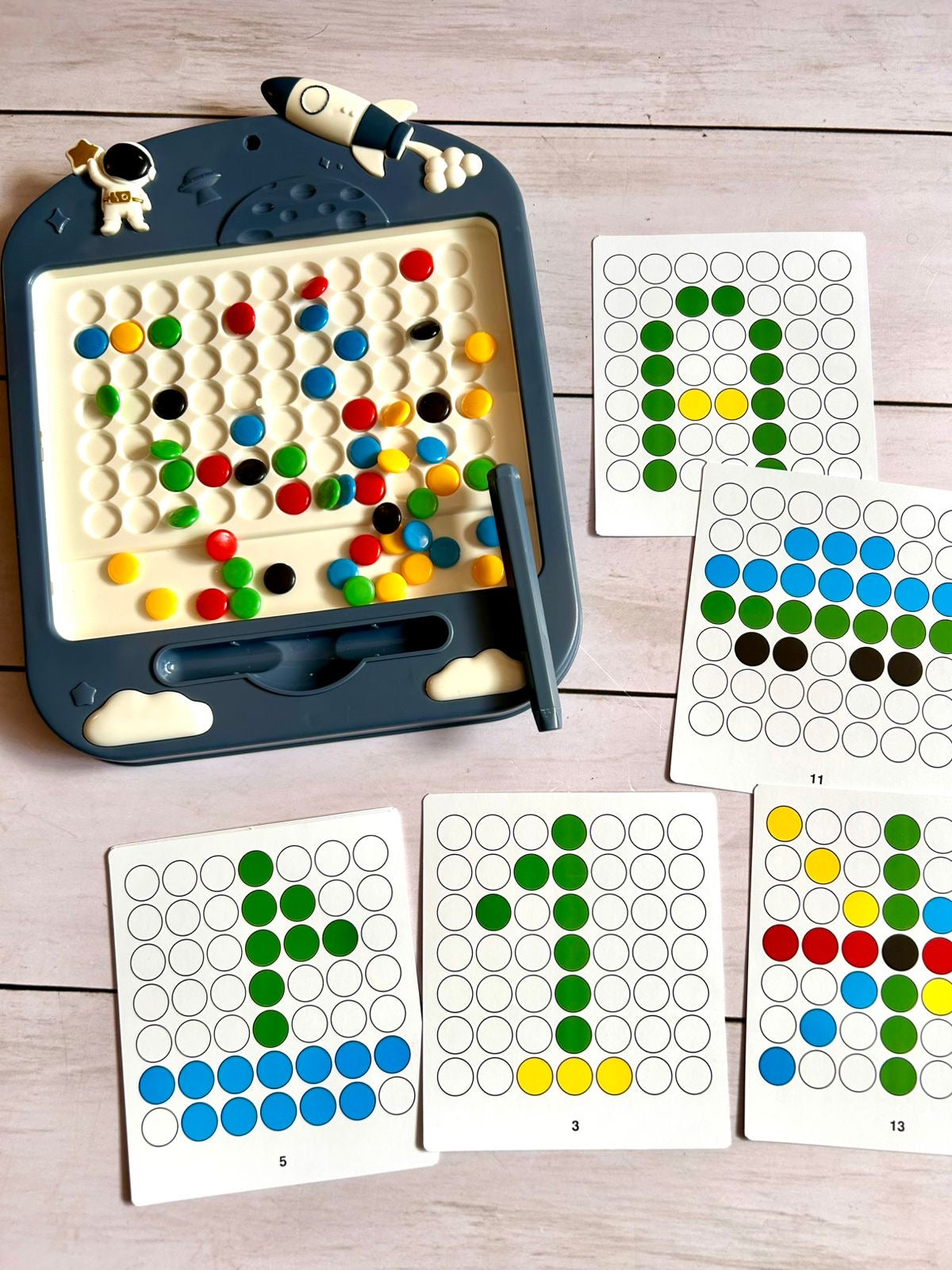 Tablero Magnetico de Puntos