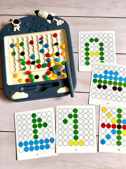 Tablero Magnetico de Puntos