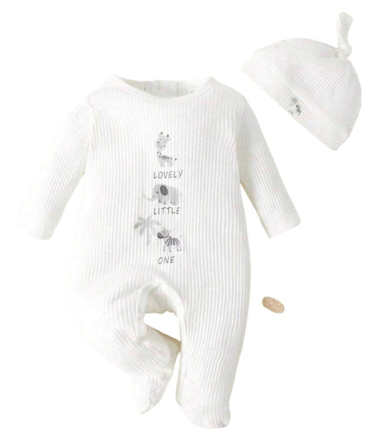 Mameluco con Pies Elfante y Jiarafa CHIKY NYNO