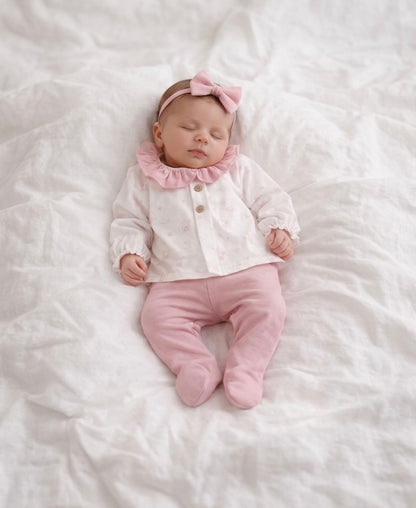 Conjunto Polaina Encanto Rosa BABIDU